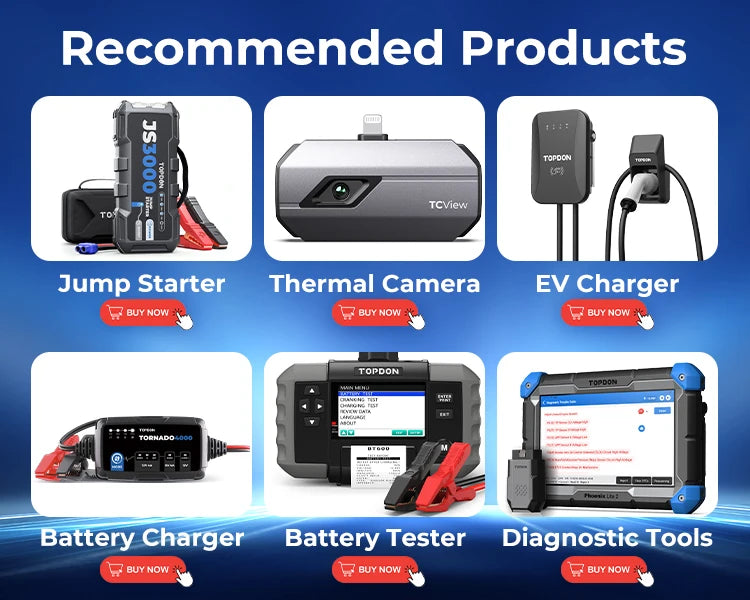 TOPDON Phoenix Lite3 Scanner 2Yrs Free Update All System Car Diagnostic ECU Online Coding 2 Scanner For Car Diagnostic Tool