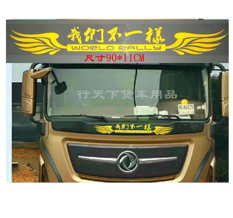 Adesivi creativi per camion