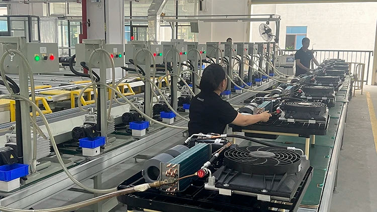 RV Parking Air Conditioner of Travel Trailer Camper With Scroll Compressor & Smart AC Kit for Caravan RV Vehicle Air Conditioner