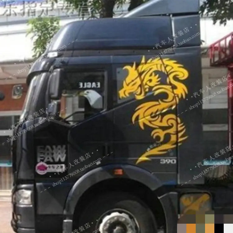 Adesivi creativi per camion