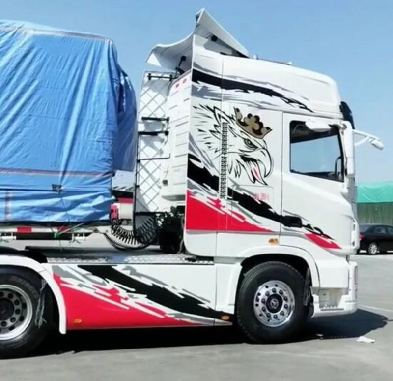 Adesivi creativi per camion