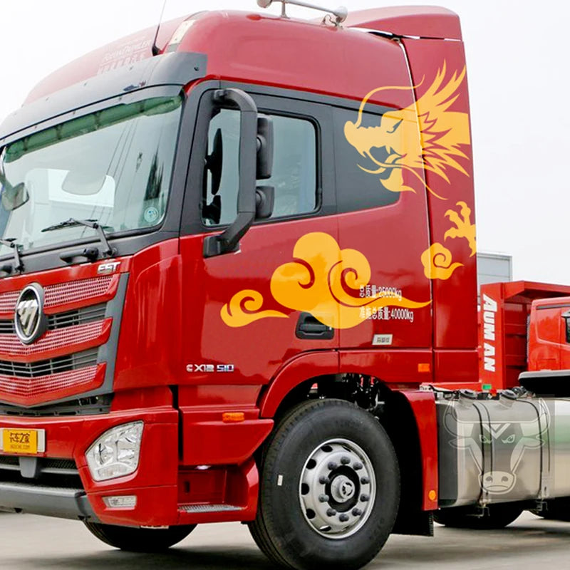 Adesivi creativi per camion