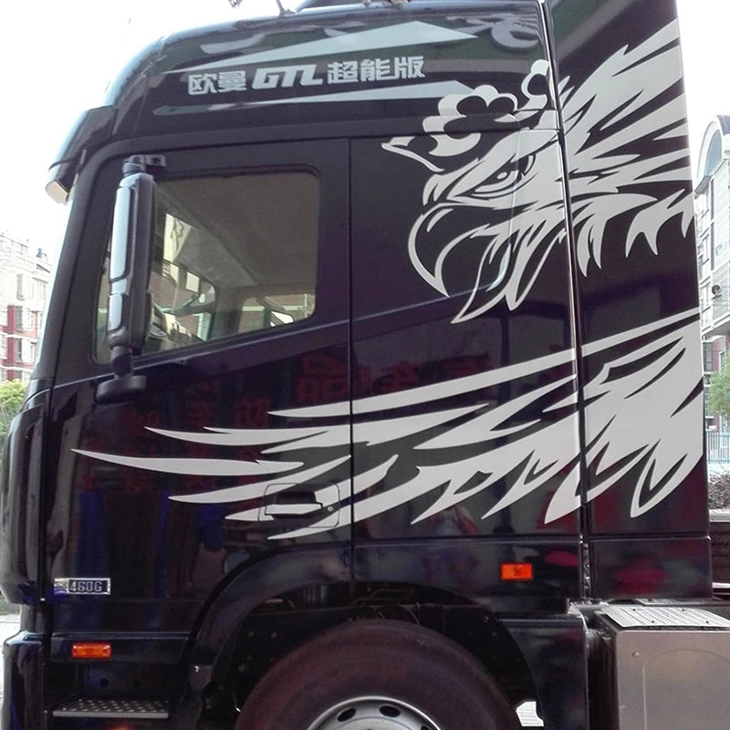 Adesivi creativi per camion