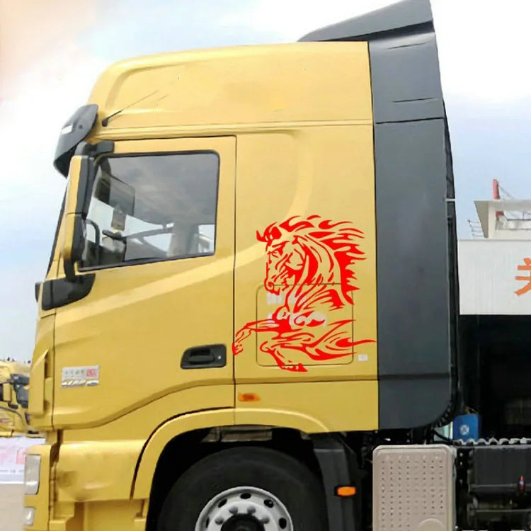 Adesivi creativi per camion