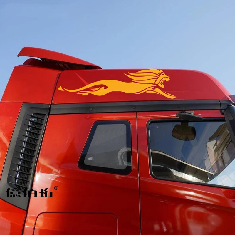 Adesivi creativi per camion