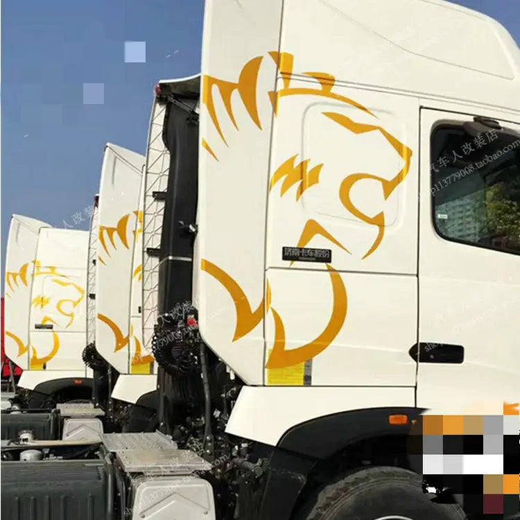 Adesivi creativi per camion