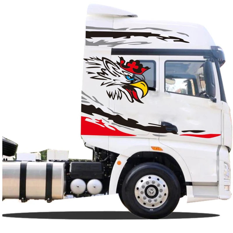 Adesivi creativi per camion