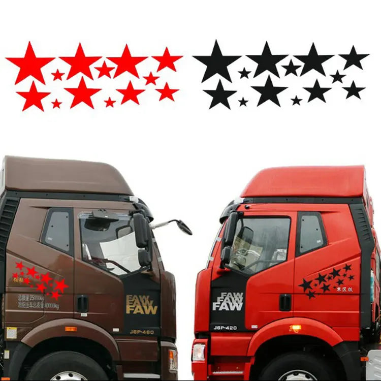 Adesivi creativi per camion