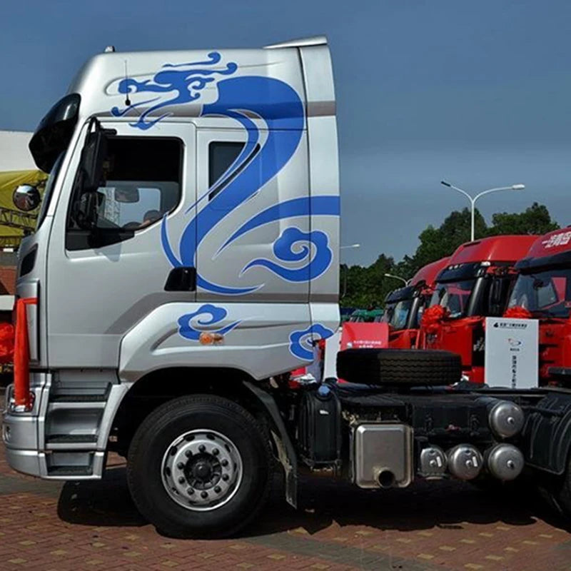 Adesivi creativi per camion