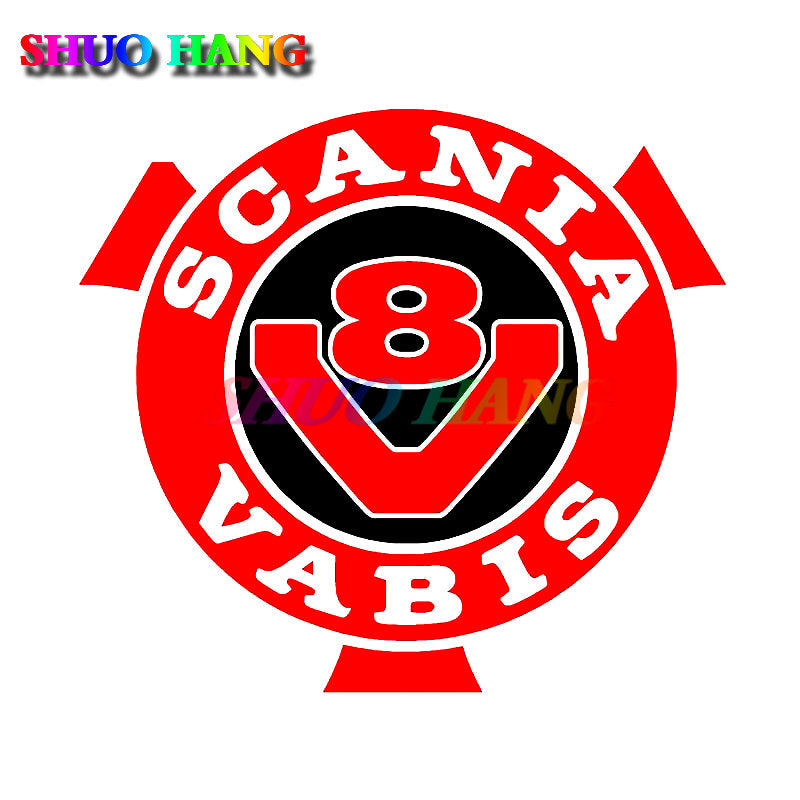 High-quality Car Stickers TASMANIAN DEVIL TAZ Decal Vinyl Car Parts Window Truck Bared Teeth for SCANIA