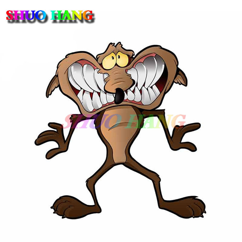 High-quality Car Stickers TASMANIAN DEVIL TAZ Decal Vinyl Car Parts Window Truck Bared Teeth for SCANIA