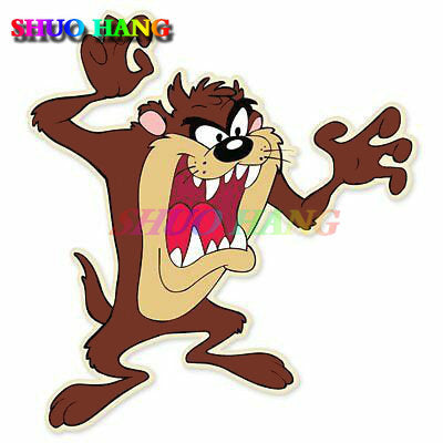 High-quality Car Stickers TASMANIAN DEVIL TAZ Decal Vinyl Car Parts Window Truck Bared Teeth for SCANIA