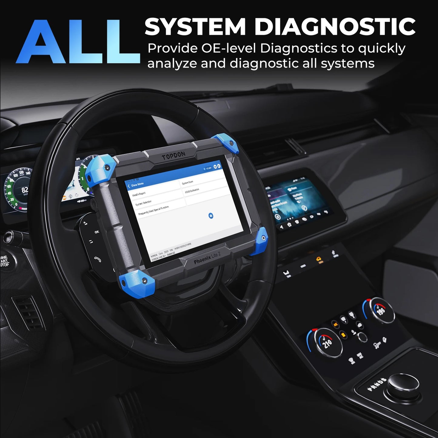 TOPDON Phoenix Lite3 Scanner 2Yrs Free Update All System Car Diagnostic ECU Online Coding 2 Scanner For Car Diagnostic Tool