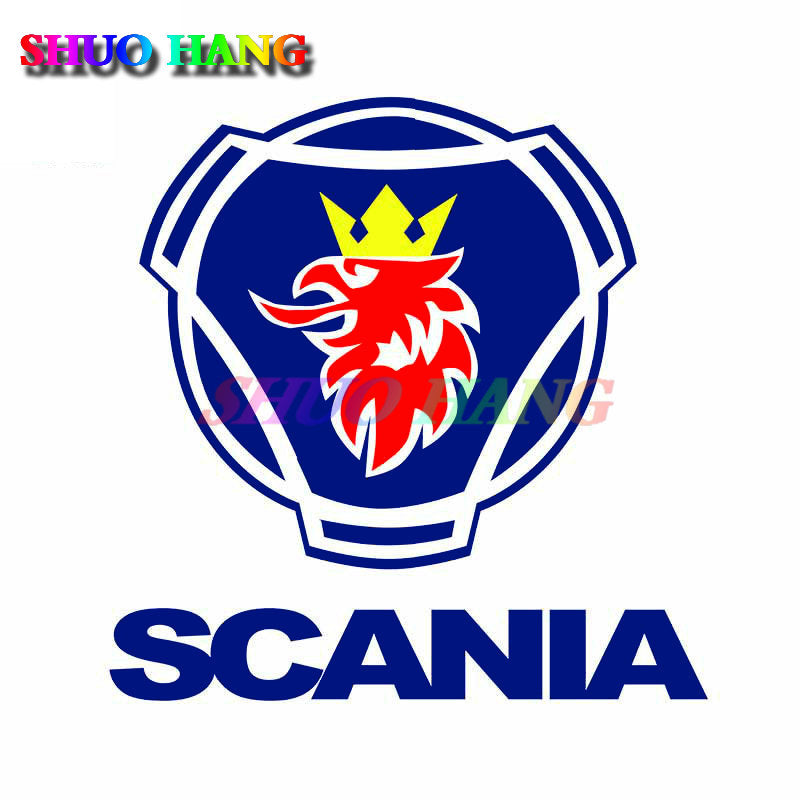 High-quality Car Stickers TASMANIAN DEVIL TAZ Decal Vinyl Car Parts Window Truck Bared Teeth for SCANIA