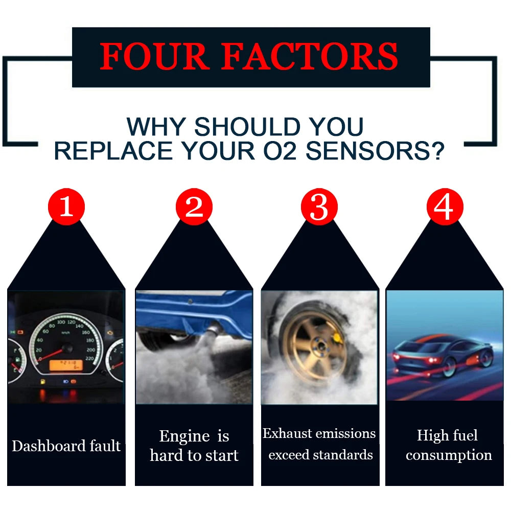 For Lambda O2 Oxygen Sensor Nissan Armada Titan Pathfinder Sentra Camiones Frontier 0258006513 0258006514 0258006804 0258006805