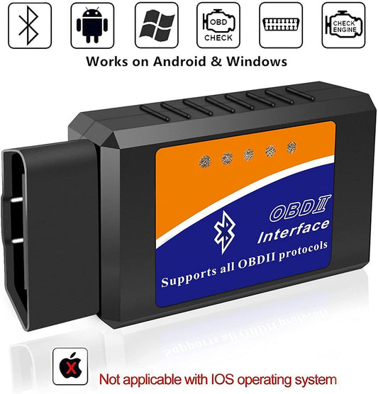 Scanner diagnostico Bluetooth OBDII per auto